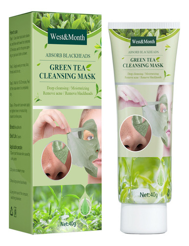 La Máscara Limpiadora De Té Verde En Polvo Mejora Los Poros