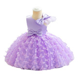 Vestido Infantil Con Falda De Princesa Para Niñas, Estilo 20