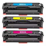 3x Compatível Hp Laserjet M479fdw M454dw M479 Pro Color 414a