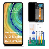 Para Samsung A12 Nacho A127 Pantalla Táctil Lcd Con Marco