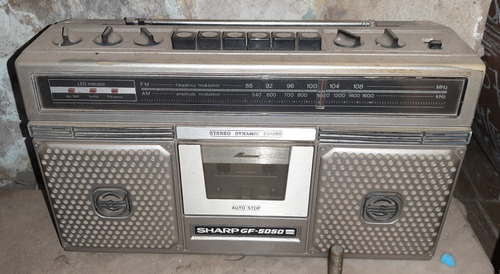 Sharp Gf-5050 Radiograbador Vintage Portable. 
