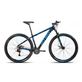 Bicicleta Bike Aro 29 Mtb Freio Disco 24v Gts Pro M5 Intense Cor Preto/azul Tamanho Do Quadro 19  