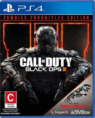 Call Of Duty Blackops 3 Zombie Chronicles Ps4 Nuevo Sellado