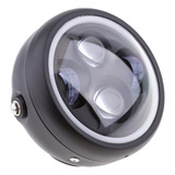 6.5 -inchmotocicleta Negro Proyector Led Bombilla Faro 2024