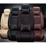 Kit Cubre Asientos Auto Premium Con 4 Almohadillas