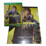 Cyberpunk 2077 Livro Guia Guide +jogo Xbox One Series Físico