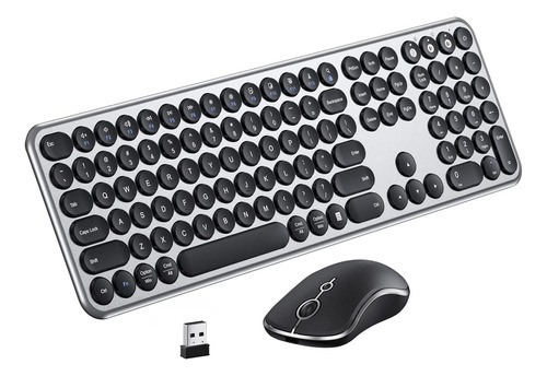 Combo De Teclado Y Mouse Bluetooth Inalámbricos, Multidispos