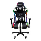 Silla Gamer Lighting Reclinable Rgb Multicolor Reclinable