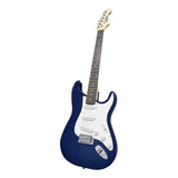 Guitarra Eléctrica Newen St St Newen De Lenga Blue Wood Laca Poliuretánica Con Diapasón De Palo De Rosa