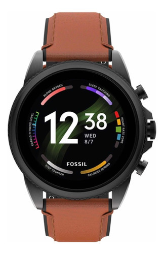 Smartwatch Fossil Café Para Hombre Ftw4062