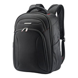 Mochila Para Laptop Samsonite Xenon 3.0 Black Color Negro Diseño De La Tela Black