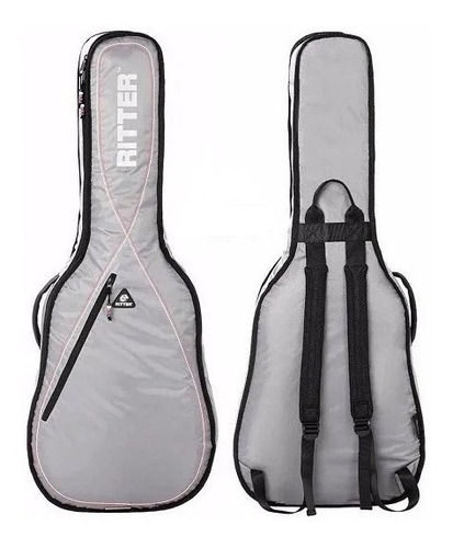 Funda Acolchada Ritter Rgp2-d Srw Para Guitarra Acústica.