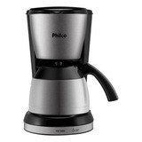 Cafeteira Ph30 Thermo Preto Com Prata Philco 110v