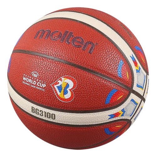 Basquetbol Balón #7 Bg3100 Piel Sintética Interior-exterior Color B7g3100-m3p