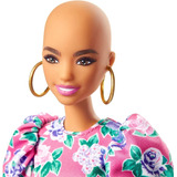 Muñeca Barbie Fashionistas Con Aspecto Sin Pelo