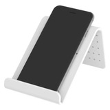 Suporte De Mesa Para Celular Smartphone Tablet Prime Branco