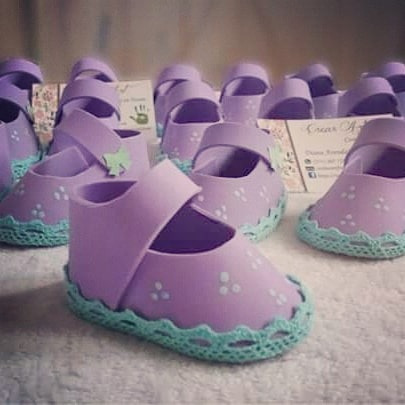 Recordatorio Personalizado Baby Shower Bautizo Zapato