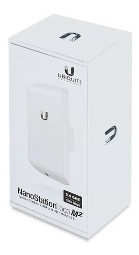 Nanostation Loco M2 Ubiquiti 2,4 Ghz-200mw- 802.11b/g/n 8dbi