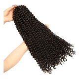Ubeleco Passion Twist Crochet Hair 18 Pulgadas 6 Paquetes /