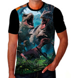 Camiseta Camisa Jurassic Word Park Desenho Infantil Filme D1