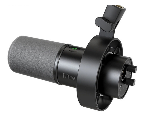 Microfone Dinâmico Fifine K688 Usb/xlr Preto