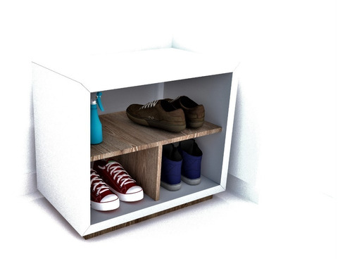 Mueble Zapatero G-1. Organizador De Zapatos. Madera Formica.