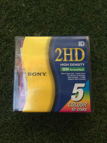 Diskette Sony High Density Sellados