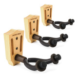 Aodsk Soporte De Pared Para Guitarra, Paquete De 3 Perchas D