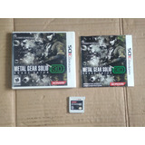 Metal Gear Solid 3 Snake Eater -- Original - Nintendo 3ds #3