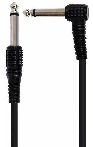 Perfektion 10 'ft. Straight Cable De Guitarra Negro