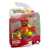 Magmar Pokémon Jazwares Wct (sellado)