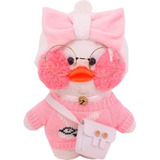 Juguete De Peluche De Pato Lalafanfan + Accesorios