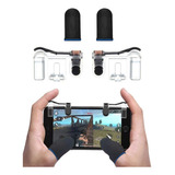 Combo Gatillos Para Celular + Dedales Gamer Para Juegos