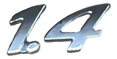 Kit Insignia Emblema Peugeot Numero 207 Y 1.4  Foto 3