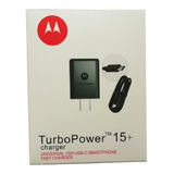 Cargador Motorola Turbo 15w Moto G7 G30 One G10 G20 G30 G22