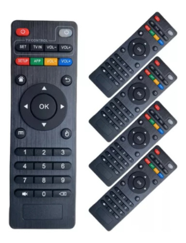 5 Controles Smart Tv Box 