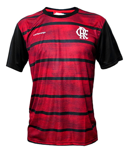 Camisa Infantil Flamengo Proud Rubro-negro Licenciada