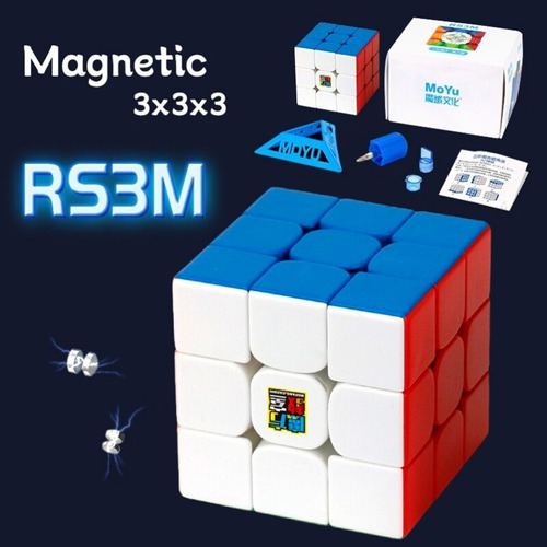 Cubo Mágico Bola Maglev Moyu 2022 Super Rs3m, 3 X 3 M, Veloc