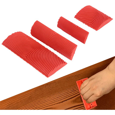 Kit 4 Pzs Veteador Para Pintar Con Acabado Imitación Madera