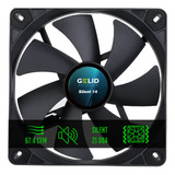 Fan Cooler Gelid 140mm Silent 14 Black 21dba 67.4cfm 3 Pines