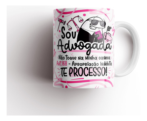 Caneca Profissão Meme C/ Caixinha Presente Xícara Profissões