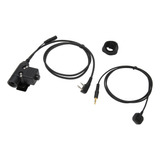 Adaptador De Auriculares Militares Clear Voice Portable Push