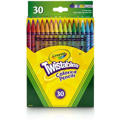 Crayola Twistables - Set De Lapices De Colores 30 Pz | Envío gratis