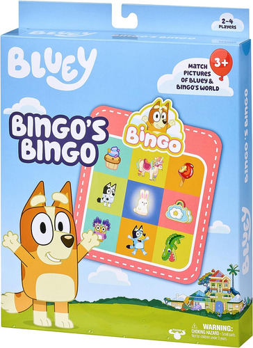 Juego De Cartas De Bingo Bluey Bingos, Divertido Juego De...