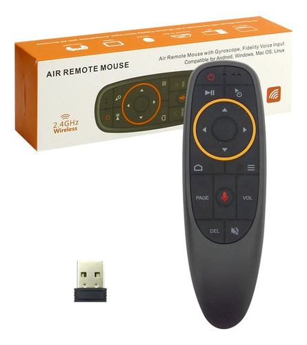 Control Remoto Air Mouse Para Smart Tv, Pc (bluetooth)