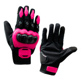 Guantes Protecciones Tipo Pro Biker Riding Tribe Rosa Yoyo