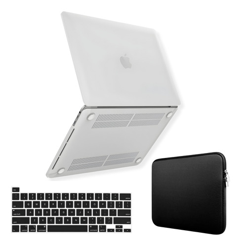 Kit Case+neoprene+película Teclado Macbook New Pro 13 A2338