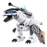 Juguete A Control Remoto Fistone Robo Dino Blanco