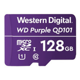 Microsd Wester Digital Purple Clase 10 Videovigilancia,128gb