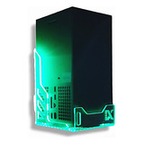 Soporte Pared, Base Repisa Para Xbox Series X + Luz Led Rgb